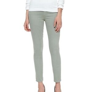 PAIGE Mint Green Skinny Jeans Modern Fit Sz 26 Verdugo Crop